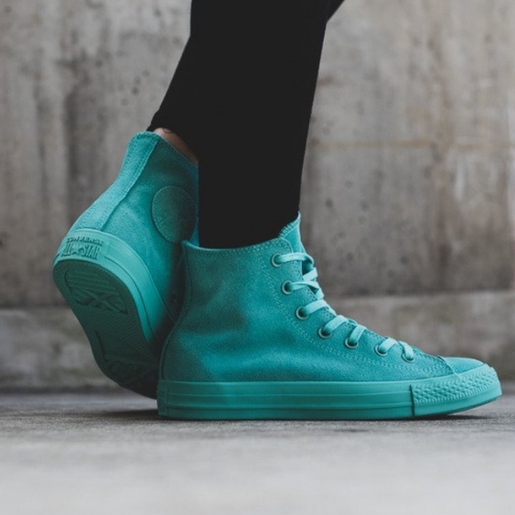 pure teal converse